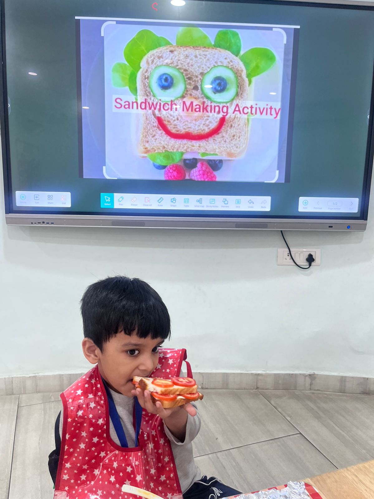 Sandwich Making Activity